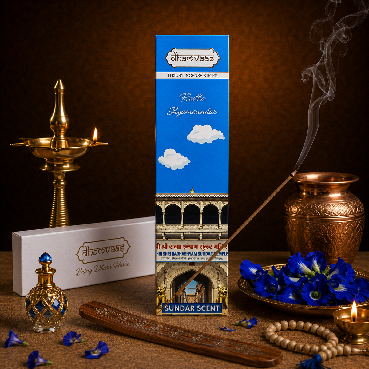 Radha Shyamsundar  Sundar Scent Incense Sticks (40 Sticks)