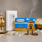 Radha Gokulananda White Musk Dhoop Cones (30 Cones)
