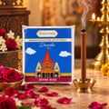Dwarka  Divine Rose  Bambooless Dhoop Sticks (20 sticks) - Regular Pack Char Dham Edition