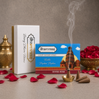 Radha Madan Mohan Divine Rose Dhoop Cones (30 Cones)