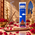 Dwarka -  Divine Rose  Incense Sticks (20 sticks) - Regular Pack Char Dham Edition