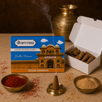 Radha Raman Kesar Chandan Dhoop Cones (20 Cones)